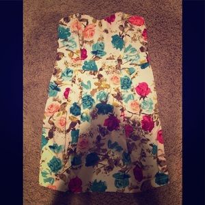 Boutique strapless dress